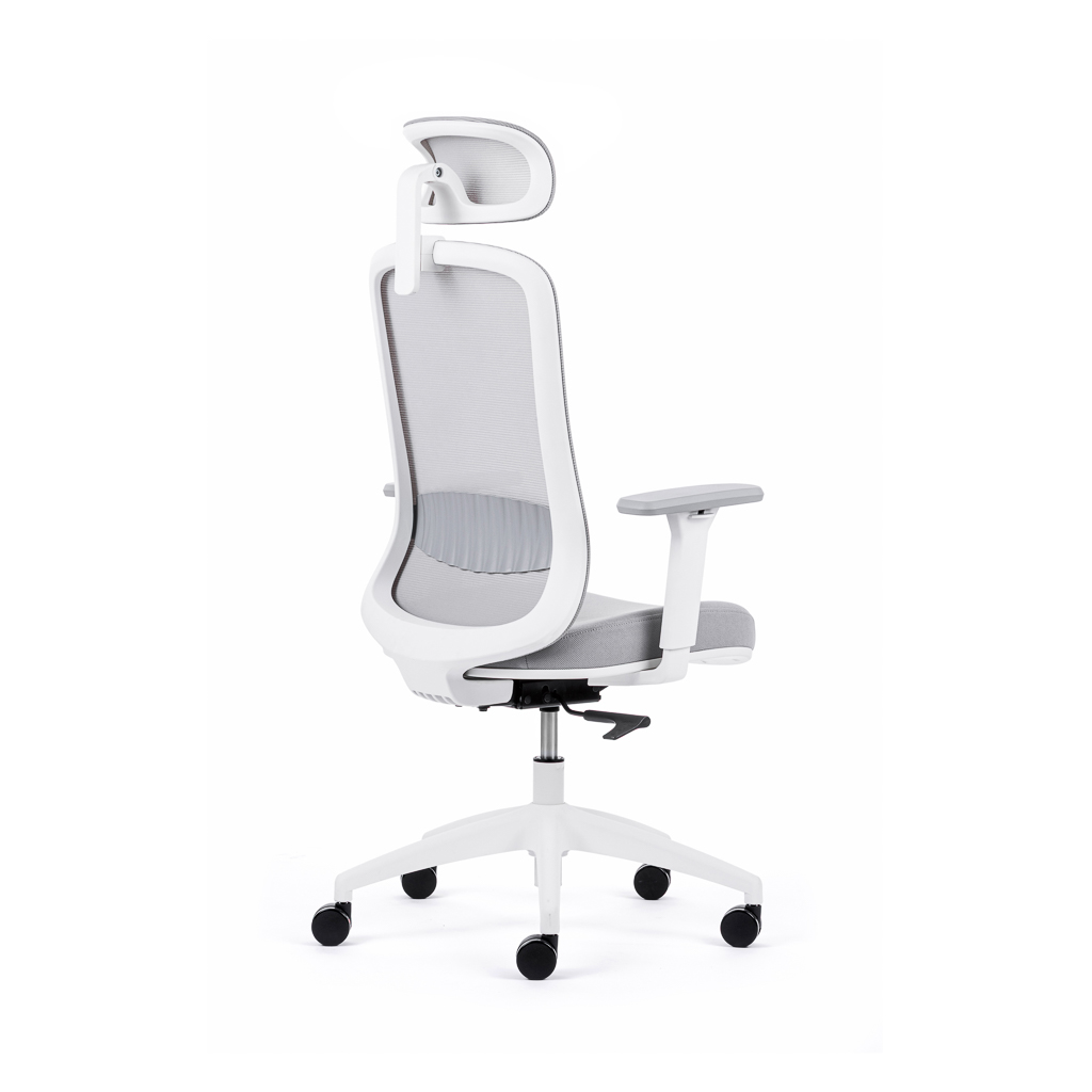 EcoChair 3 - Ergonomischer Bürostuhl, Weiss
