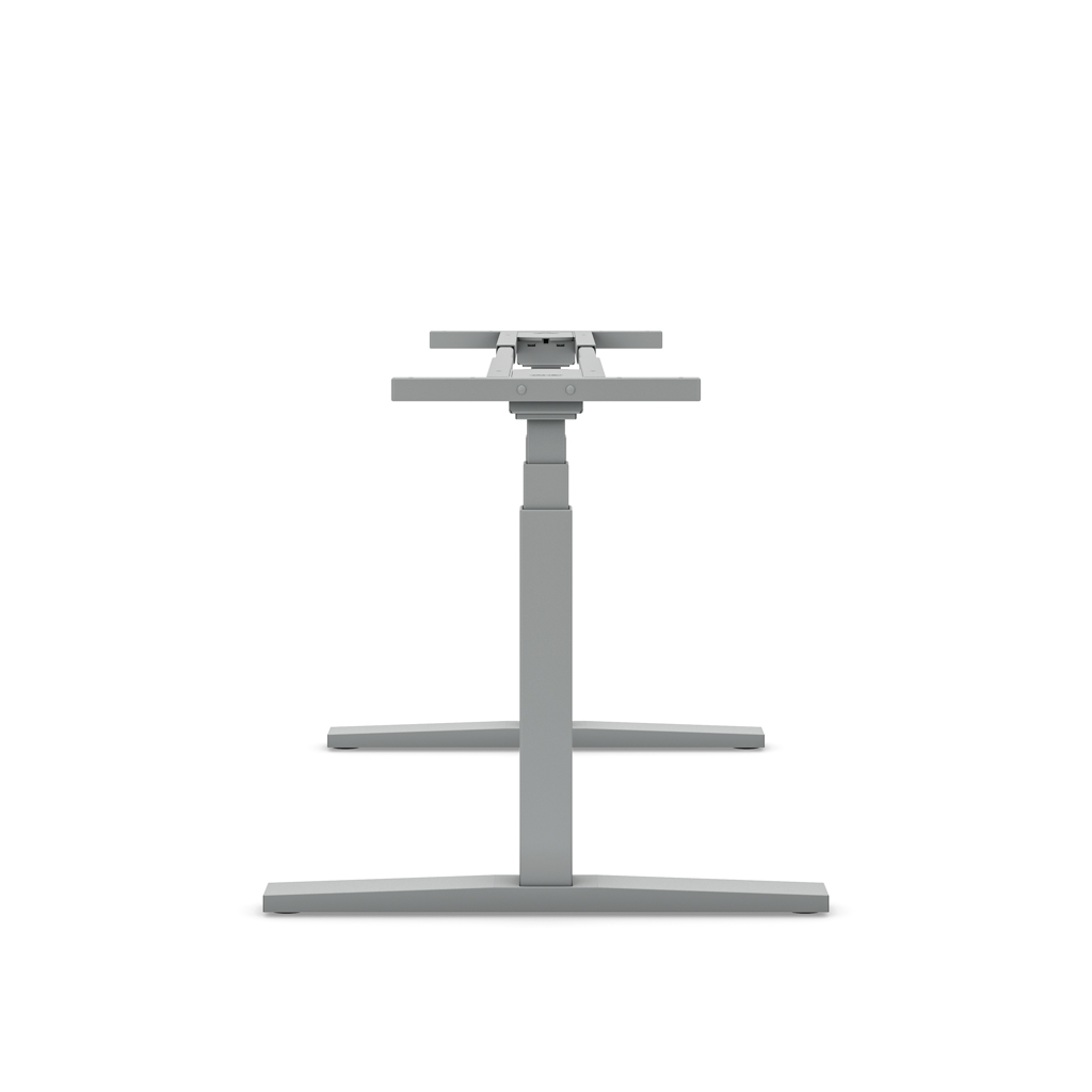 Höhenverst. Tischgestell Imperio® Lift Q2, Silber 120-160