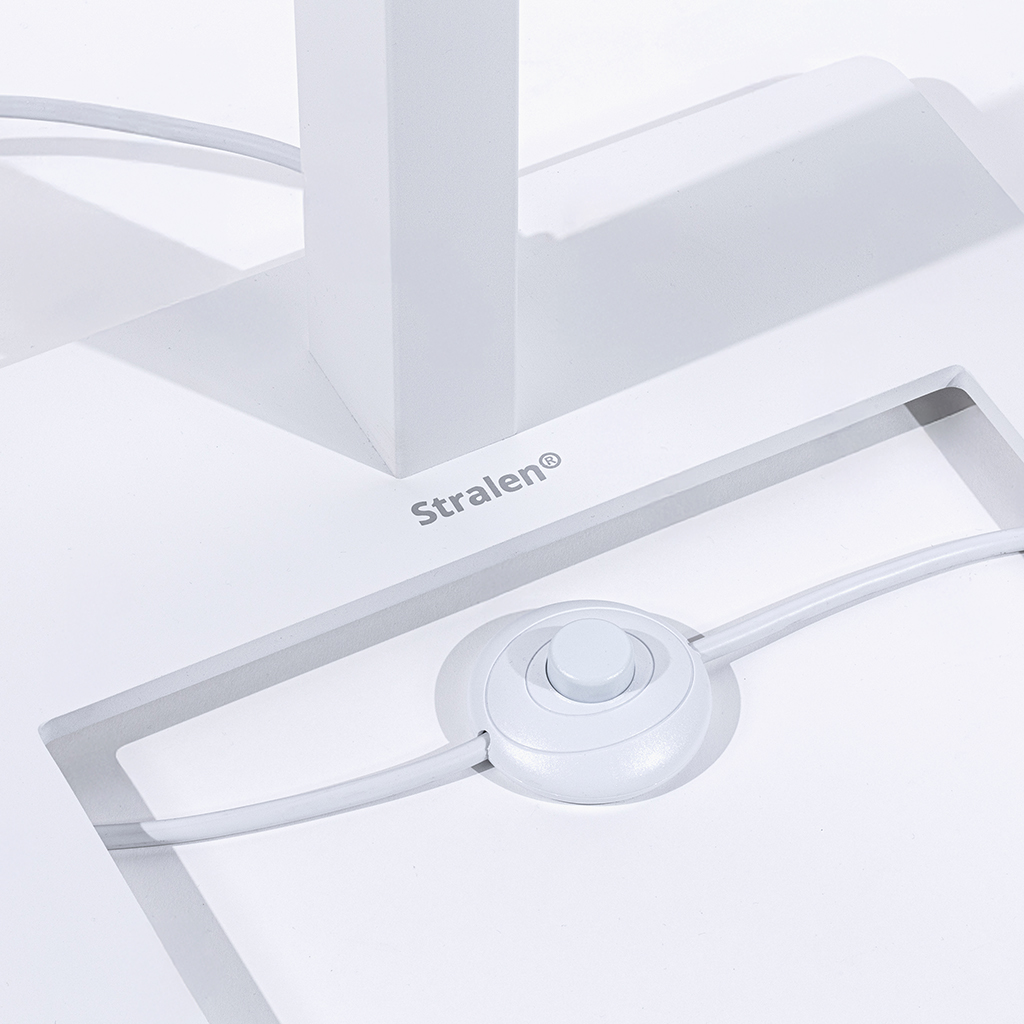 LED Büro Stehleuchte Stralen® Weiss